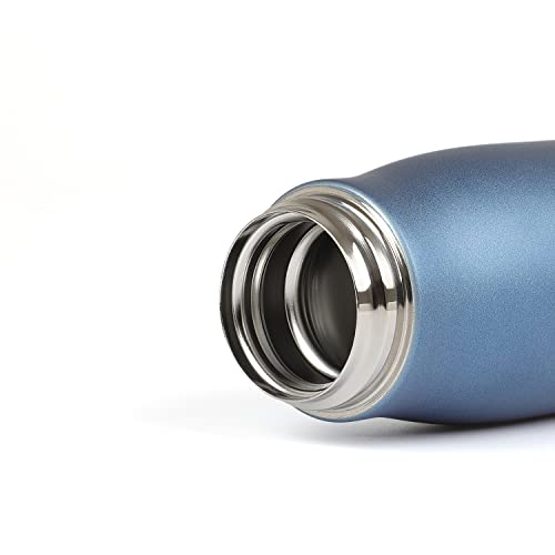 Air Force Blue 17 oz Kids Insulated Water Bottle with Leakproof Lid